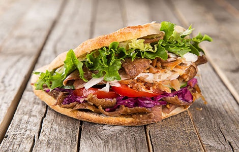  Donner Kebab In Naan